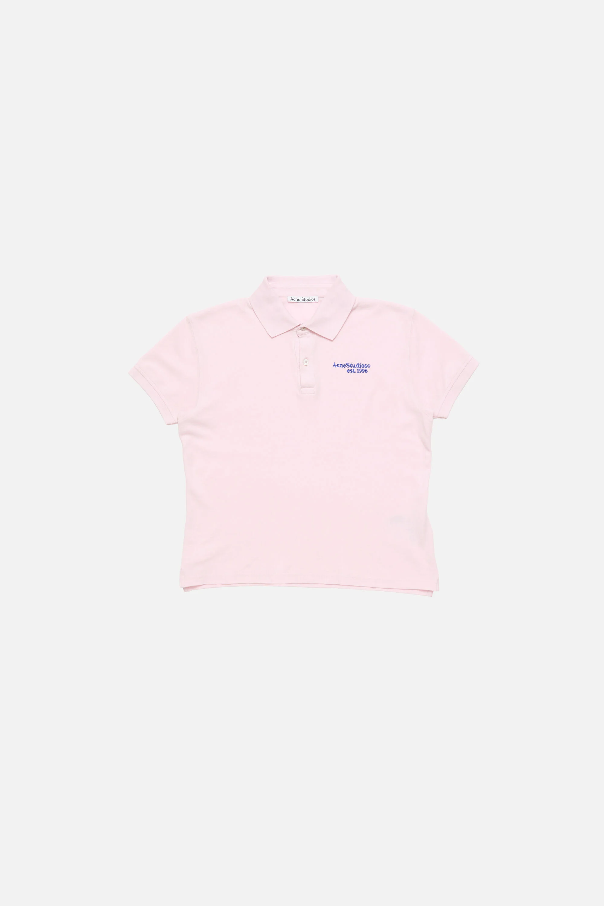 Logo polo t-shirt - Pale Pink - 1