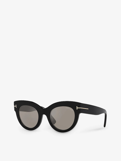TOM FORD TR001699 Lucilla cat-eye CR39 sunglasses outlook