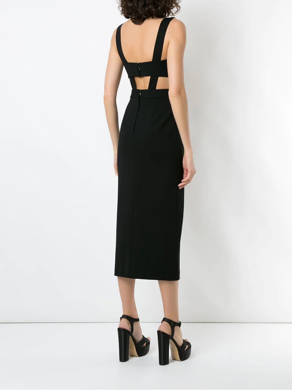 cut-out midi dress - 4