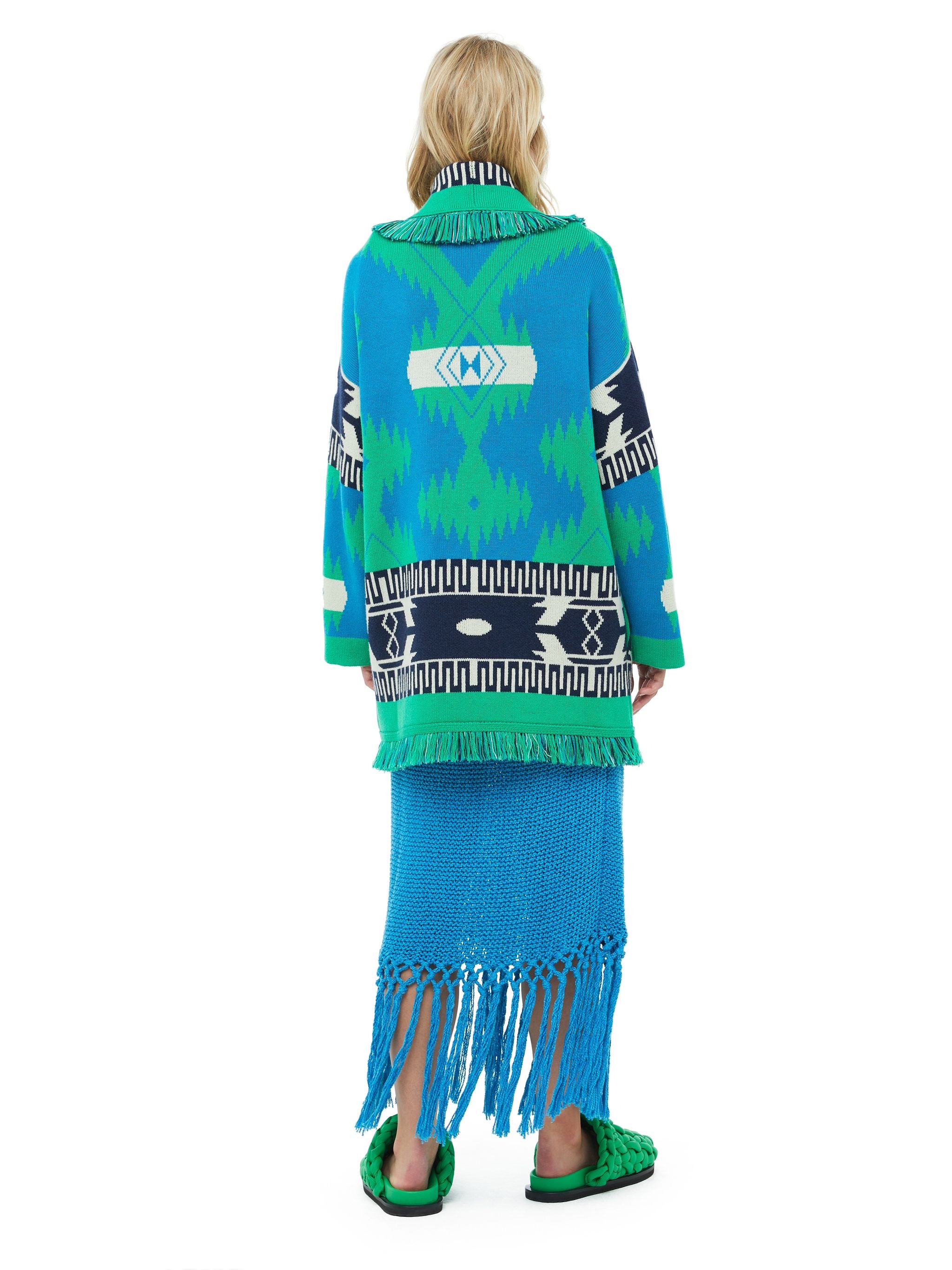 Icon Jacquard Cardigan - 8