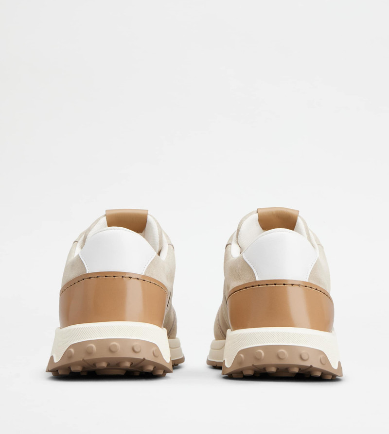 Tod's SNEAKERS IN SUEDE - BEIGE, BROWN outlook