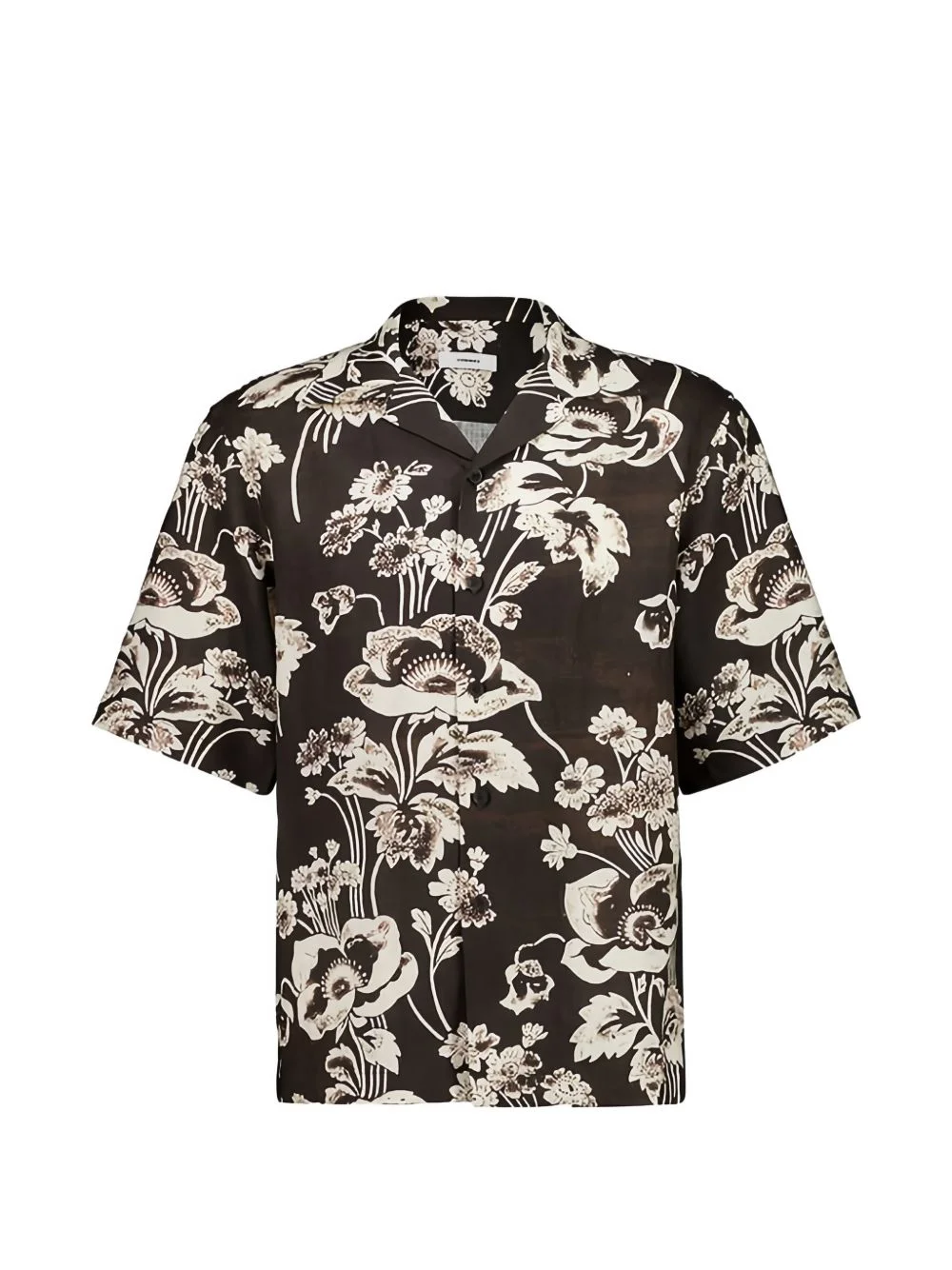 painted peonies shirt - 1