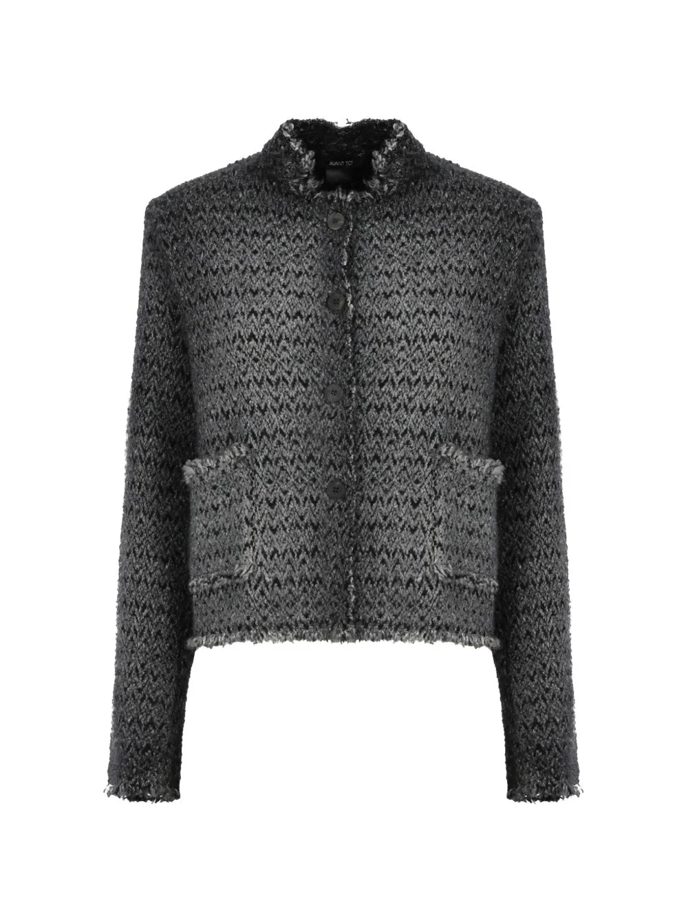 distressed-effect jacket - 1