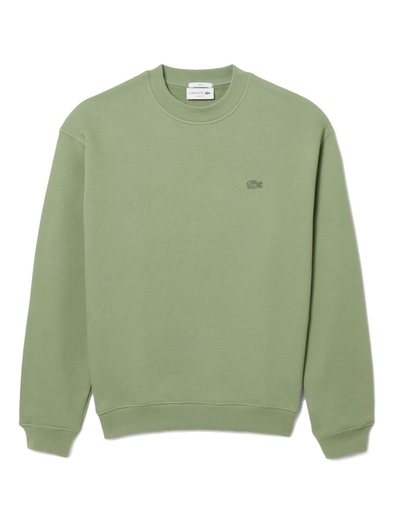 embroidered-logo sweatshirt 1