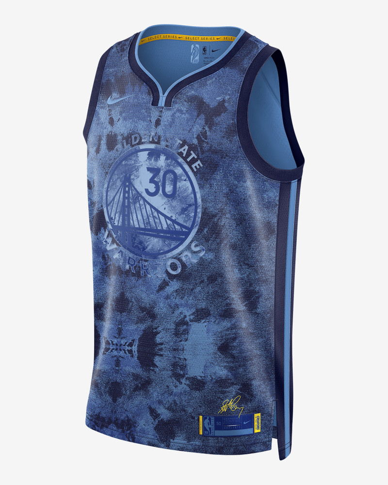 Stephen Curry Golden State Warriors 2022/23 Select Series Nike Men's Dri-FIT NBA Swingman Jersey - 1