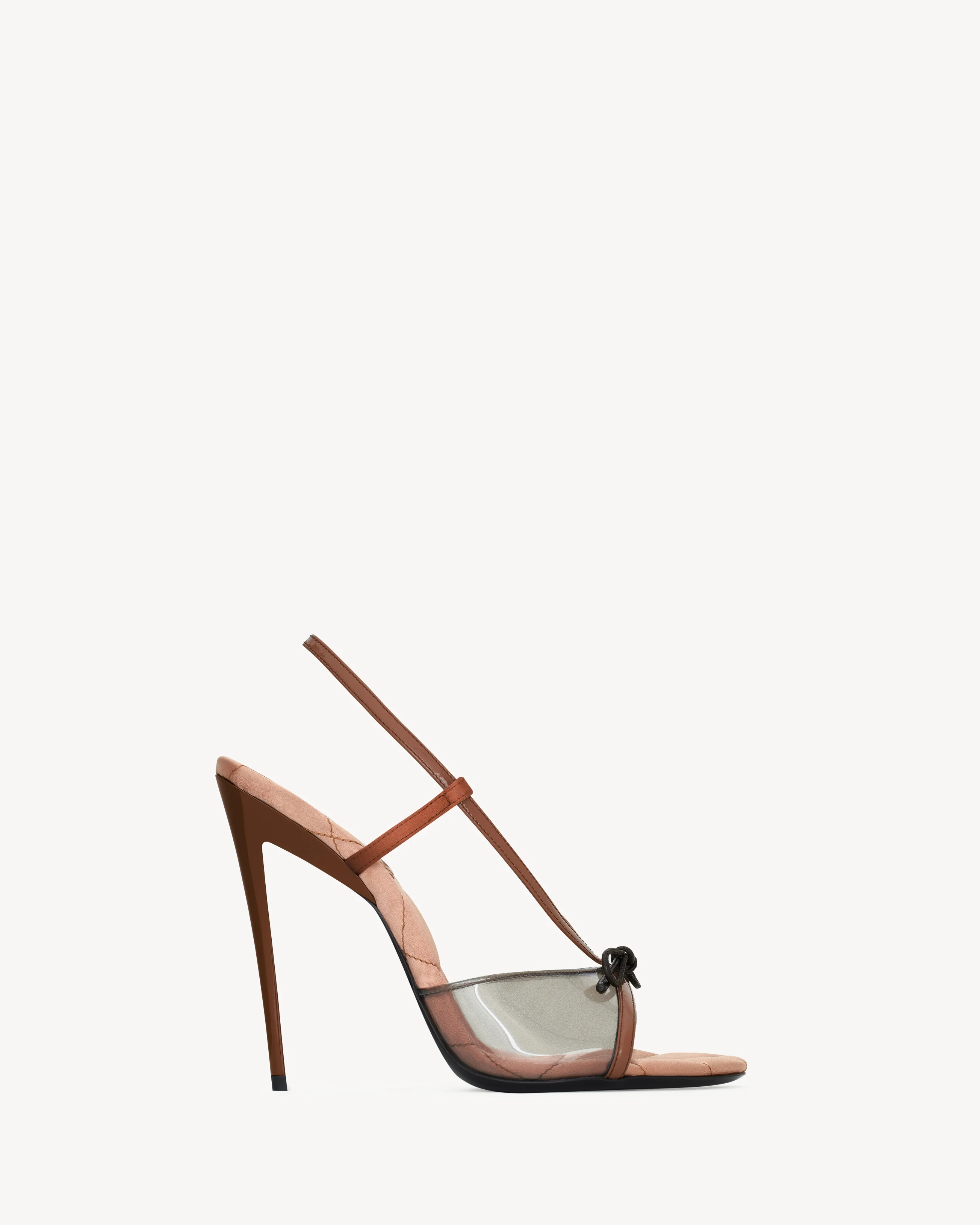 JEAN SANDALS IN TPU AND SATIN - 1