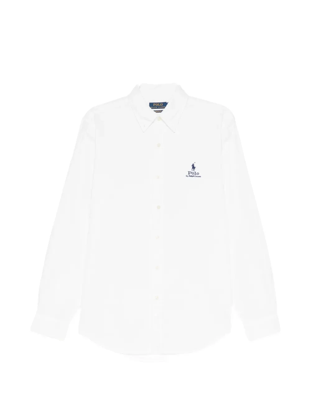 BUTTON-DOWN COLLAR LONG-SLEEVE SHIRT - 1