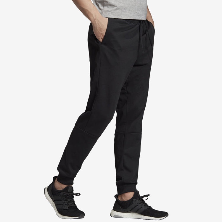 adidas Knitted Sports Long Pants Men Black EB5258 - 6