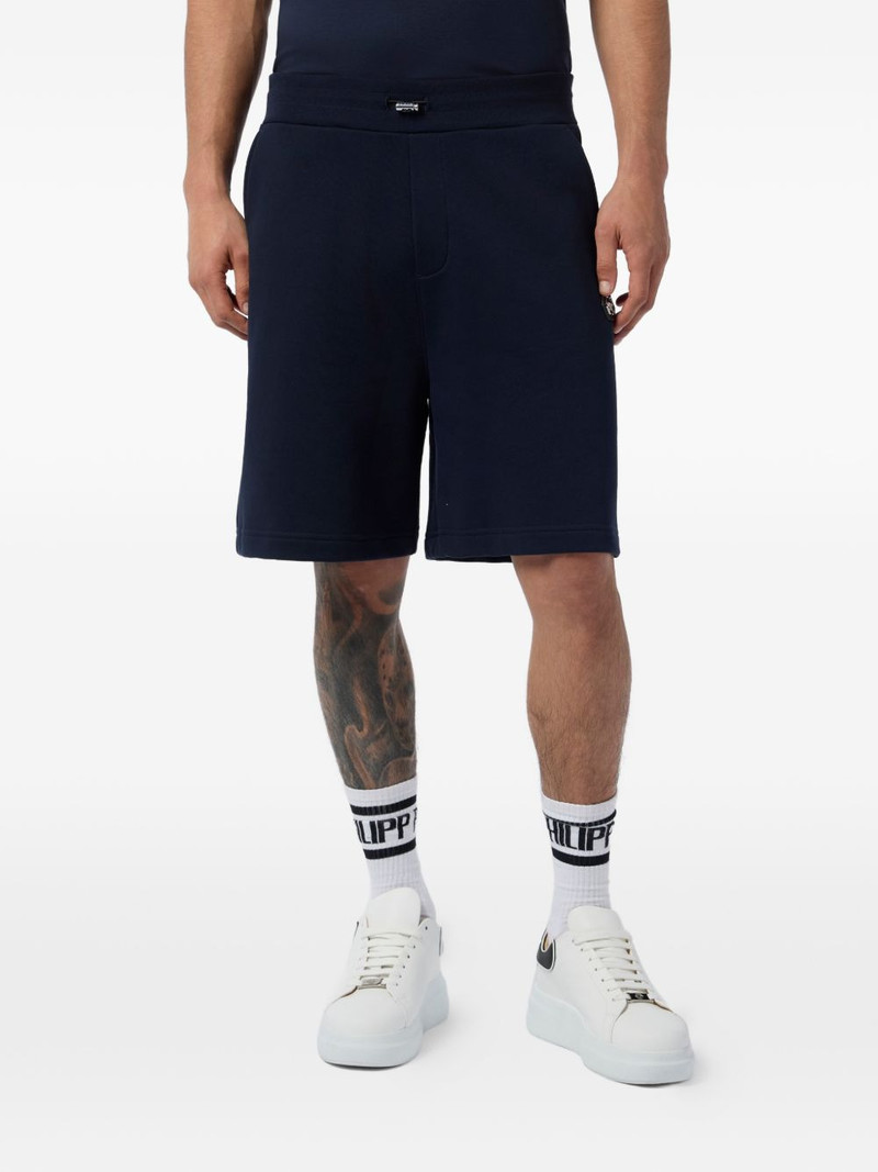 logo-patch track shorts 3