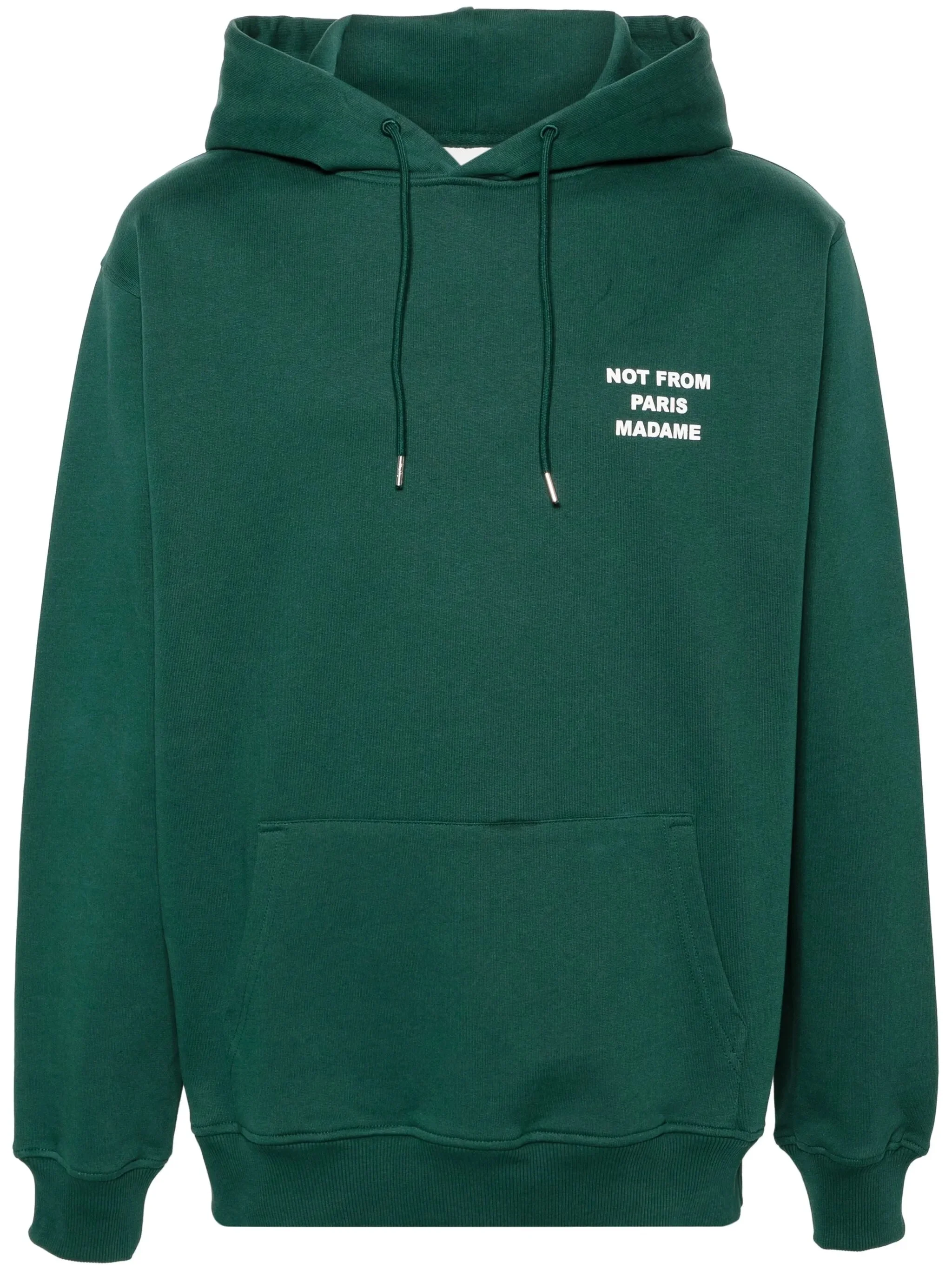 Drole De Monsieur Logo-print Cotton Hoodie - 1