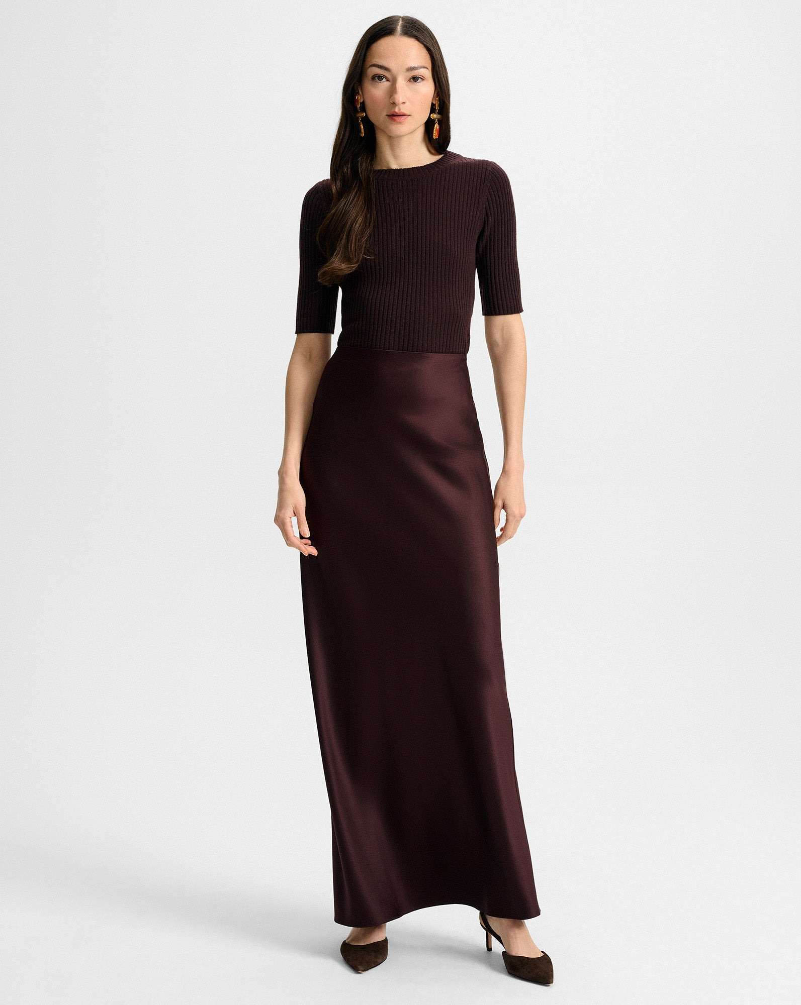 MEDINA SILK MAXI SKIRT - 2