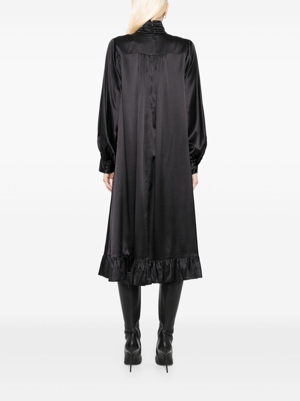 high-neck dress - 4