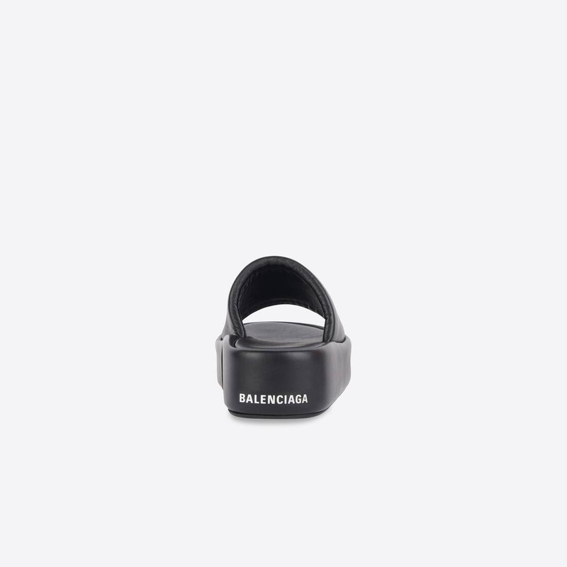 BALENCIAGA Women's Rise Sandale in Black outlook