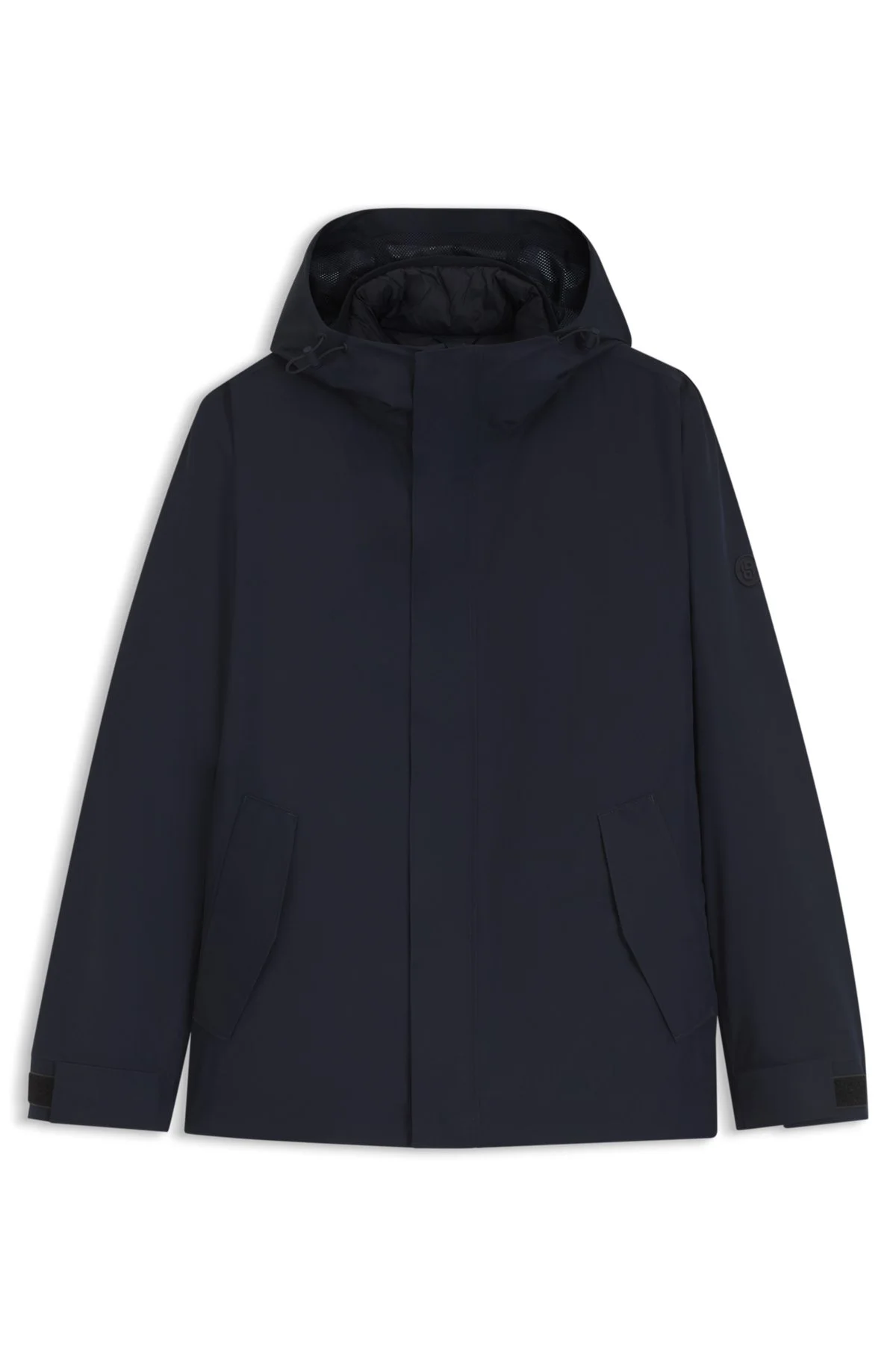 WATERPROOF AND WINDPROOF HOODED CASUAL JACKET - 1