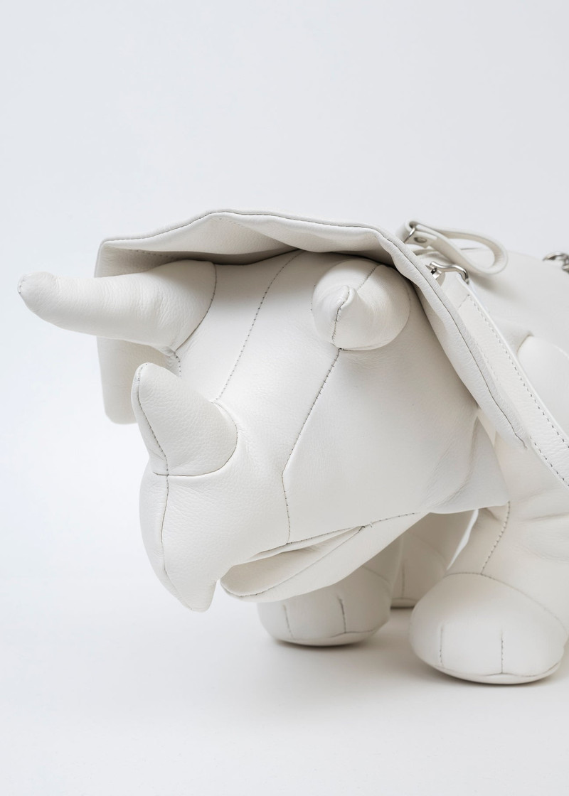 WHITE TRICERATOPS  BAG 5