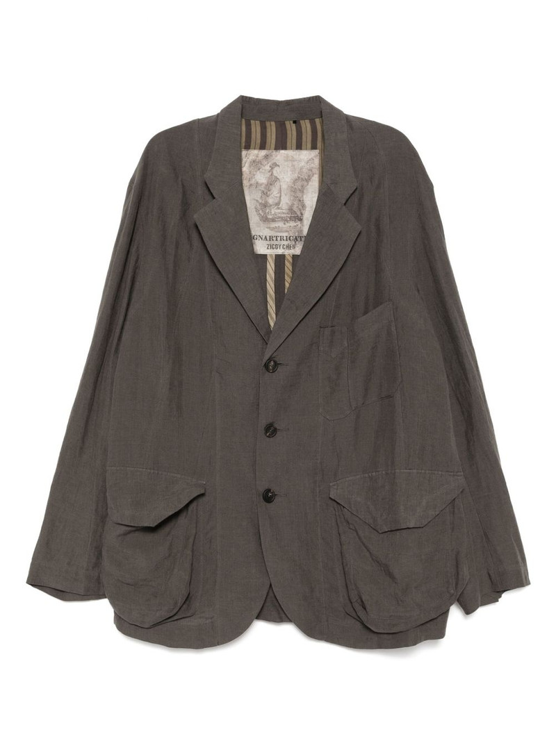 single-breasted blazer 1