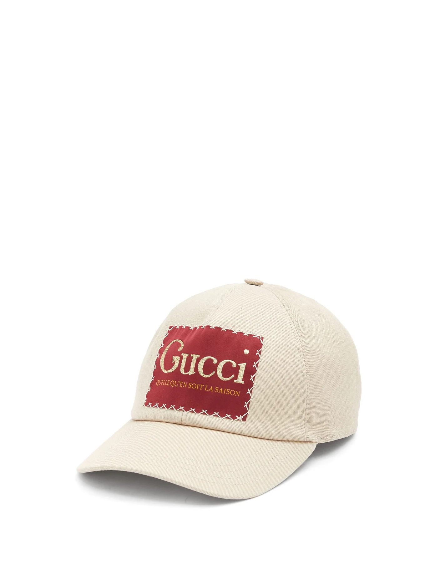 Logo-embroidered cotton-twill cap - 1