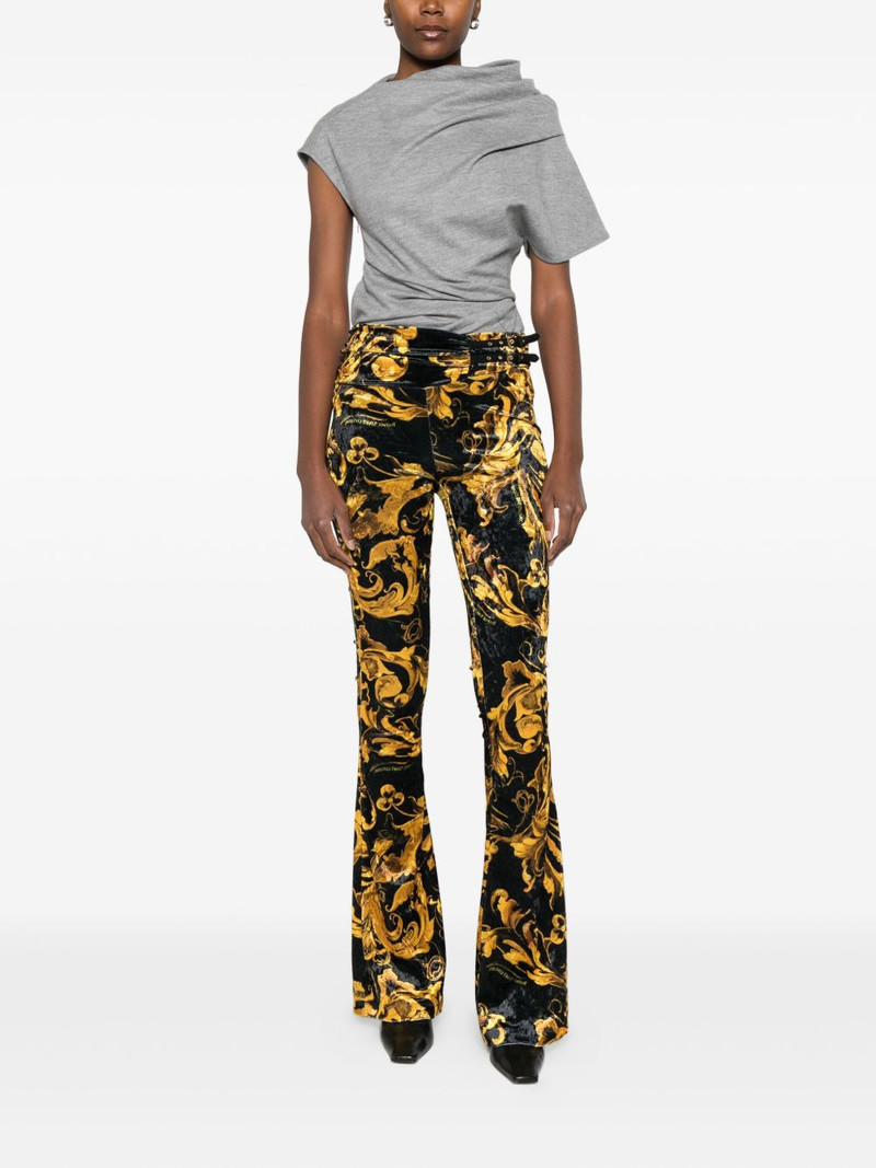 VERSACE JEANS COUTURE Barocco-print trousers outlook