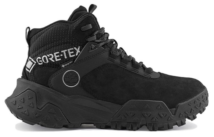 Timberland Motion Scramble Waterproof High Top Trainers 'Black' A6D1DM - 2