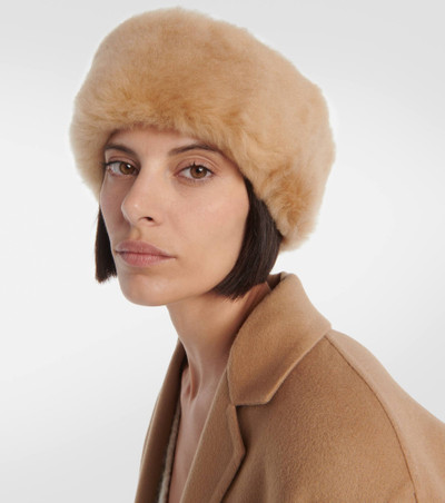Loro Piana Colbacco shearling and cashmere hat outlook
