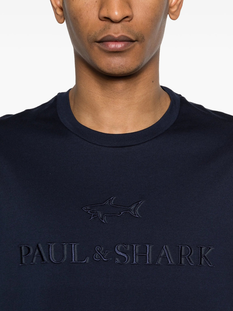 Paul & Shark Logo-detail T-shirt 4