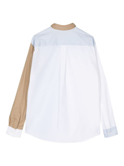 JW Anderson colour-block cotton shirt outlook