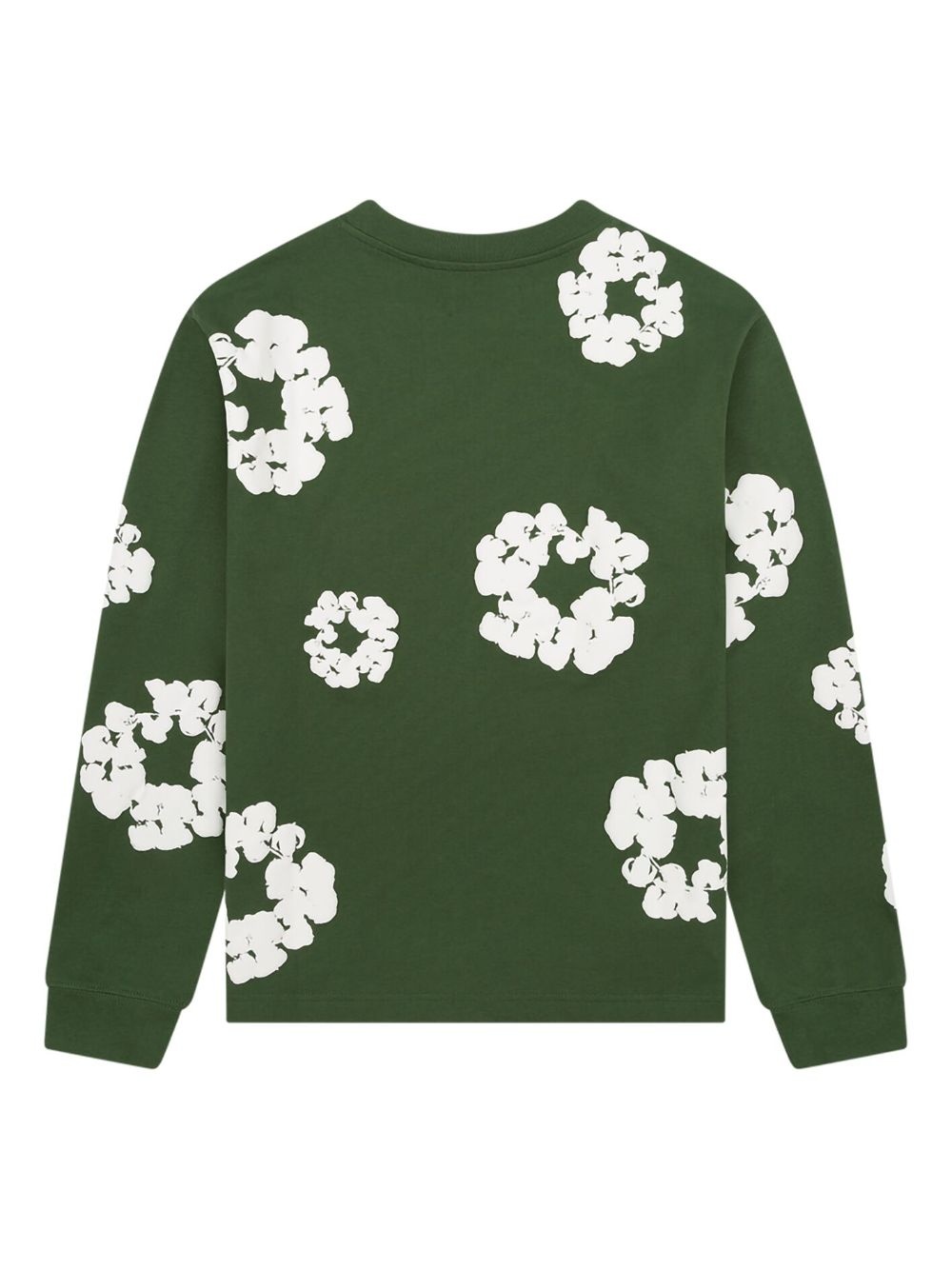 wreath long sleeve T-shirt - 2