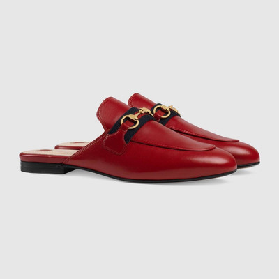 GUCCI Women's Princetown leather slipper outlook