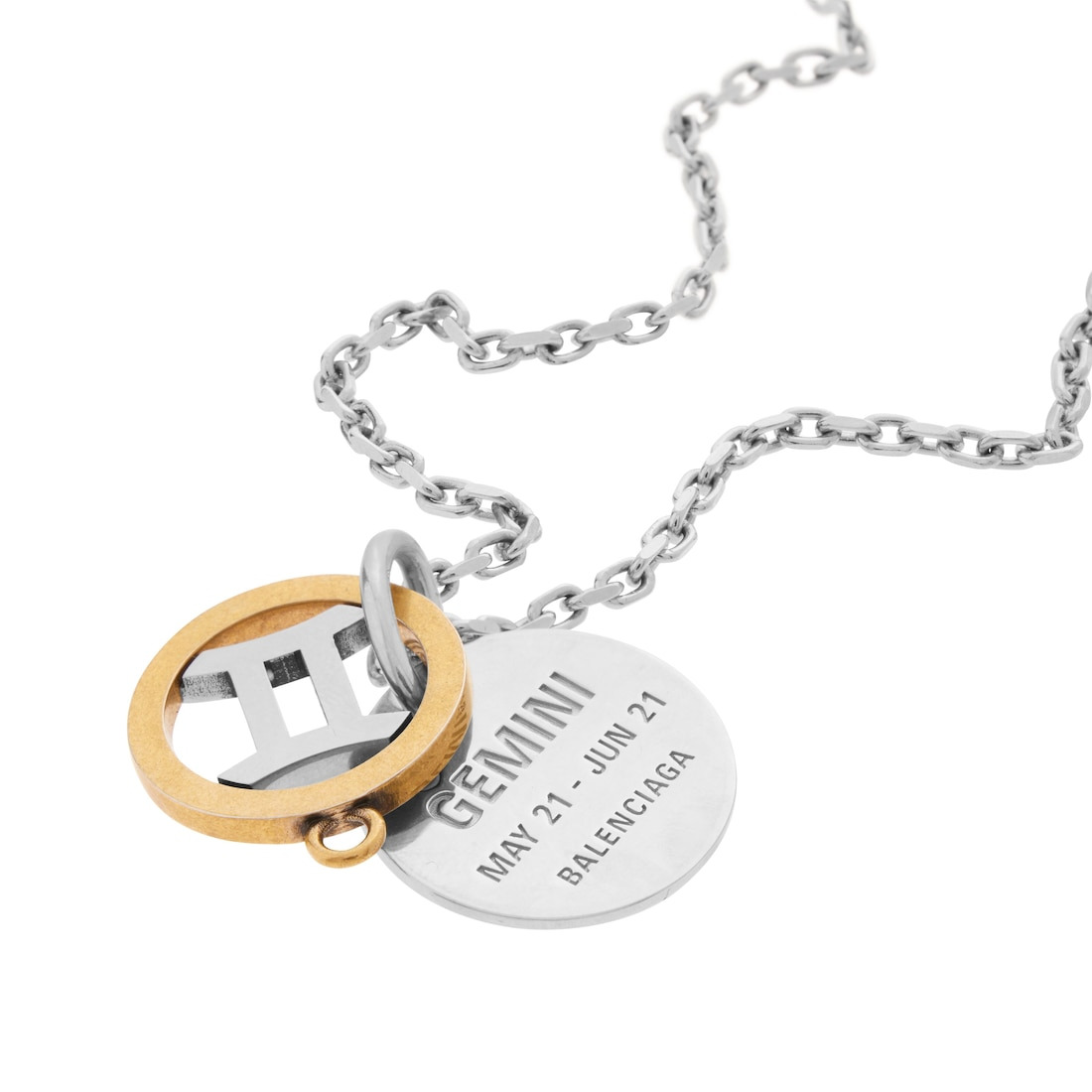 Horoscope Gemini Necklace in Gold/silver - 3