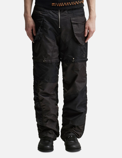 Andersson Bell DETACHABLE PATCHWORK CARGO PANTS outlook