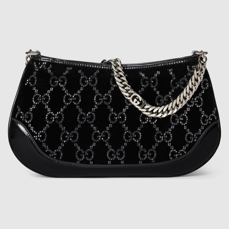 Crystals medium shoulder bag 5
