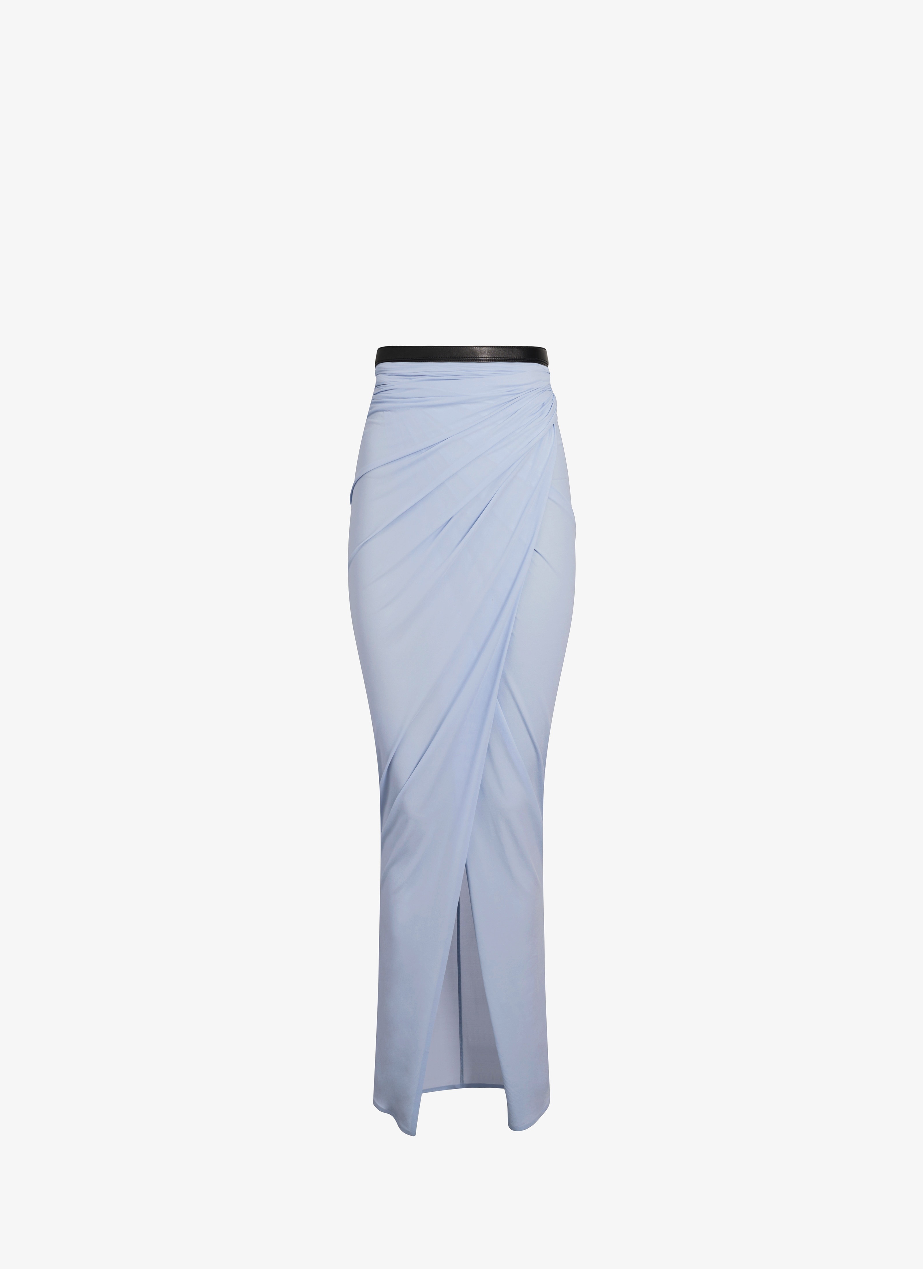 MAXI DRAPED SKIRT - 1