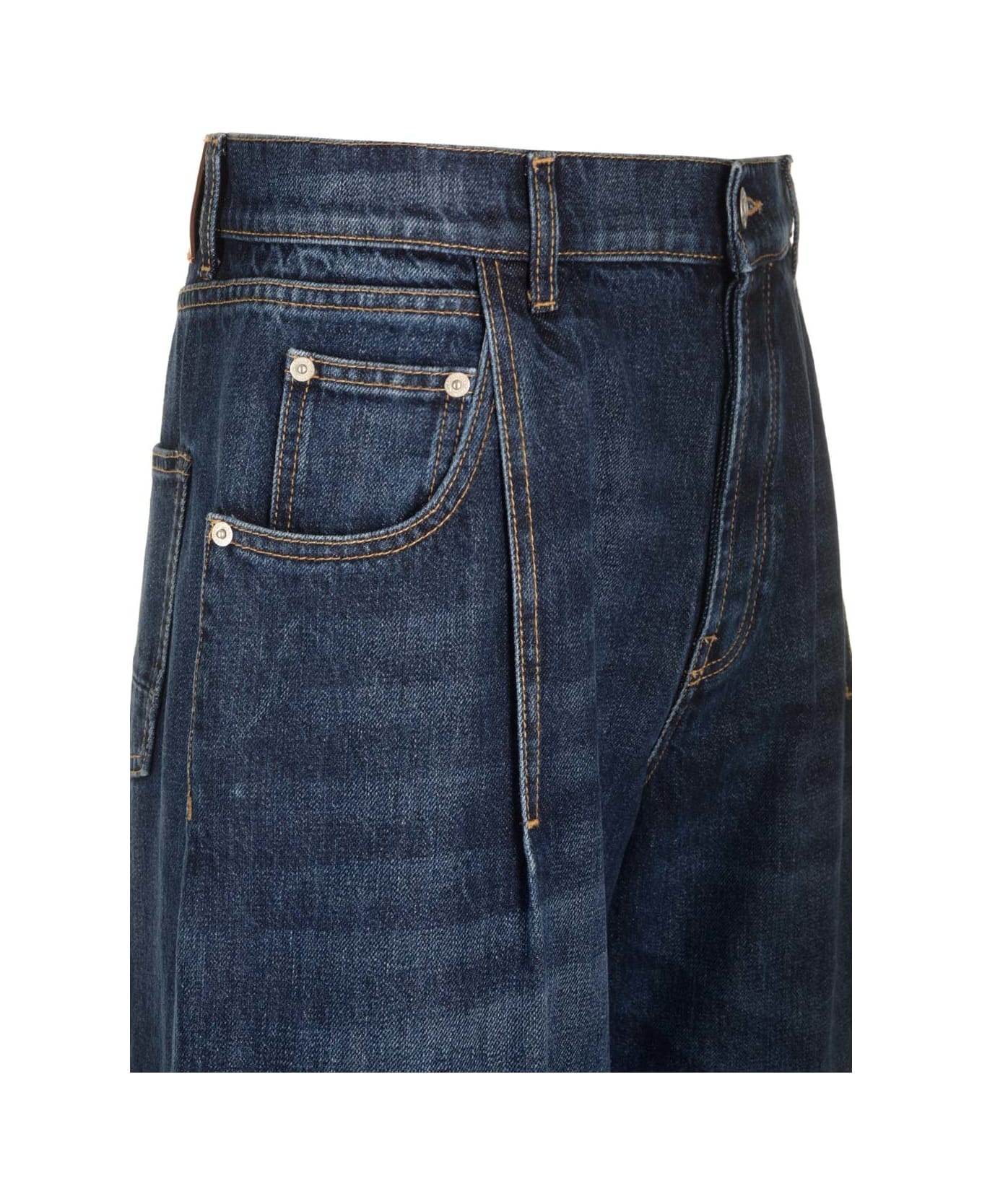 Denim Bermuda Shorts - 4
