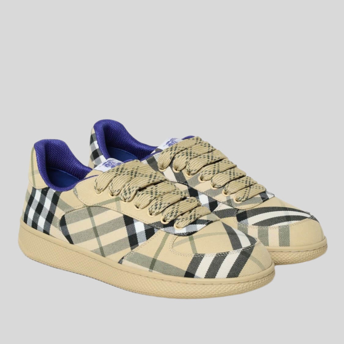 Check Terrace Sneakers - 1