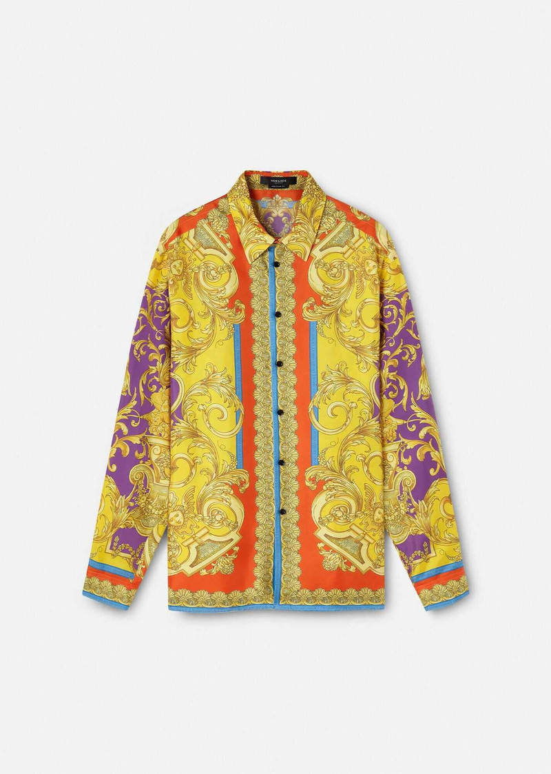 Barocco Goddess Silk Shirt 1