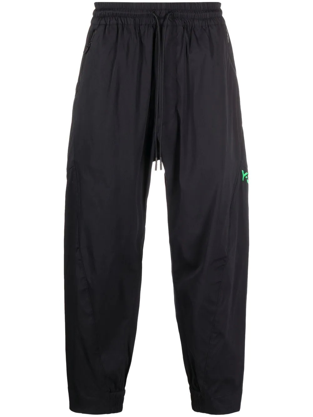 logo-print tapered track pants - 1