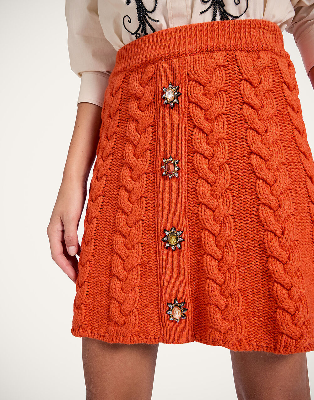 Portrait Mini Skirt - 6