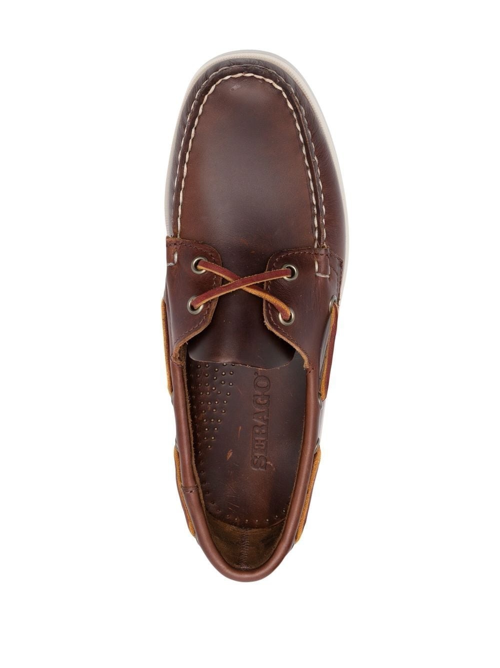 Docksides Portland leather boat shoes - 4