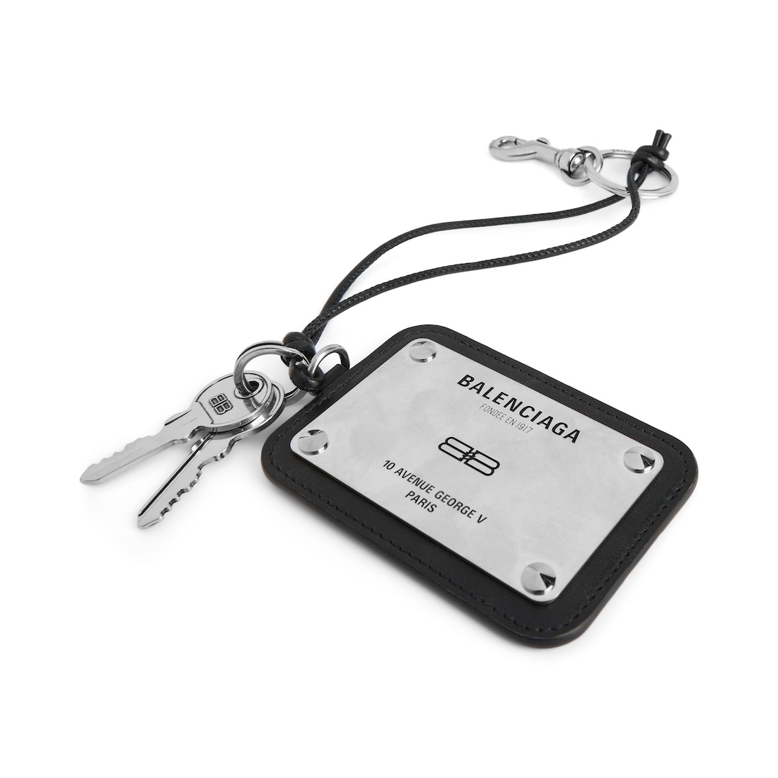 Men's Charm/keychain Lola in Black/silver - 3