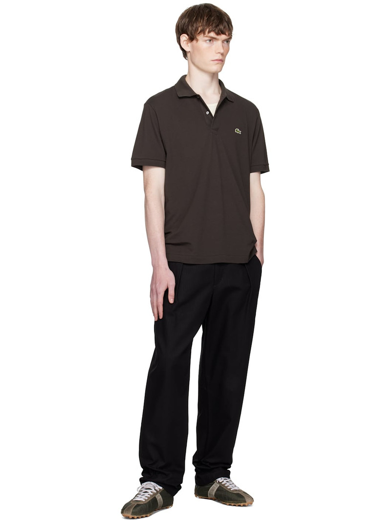 LACOSTE Brown Classic Fit L.12.12 Light Piqué Polo outlook