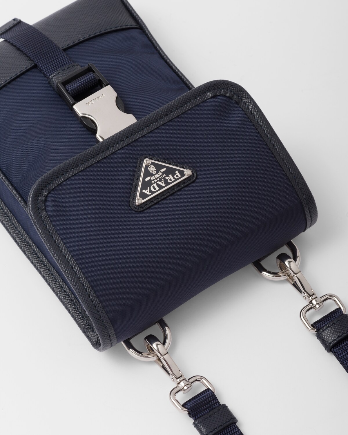 Re-Nylon and Saffiano leather smartphone case - 6