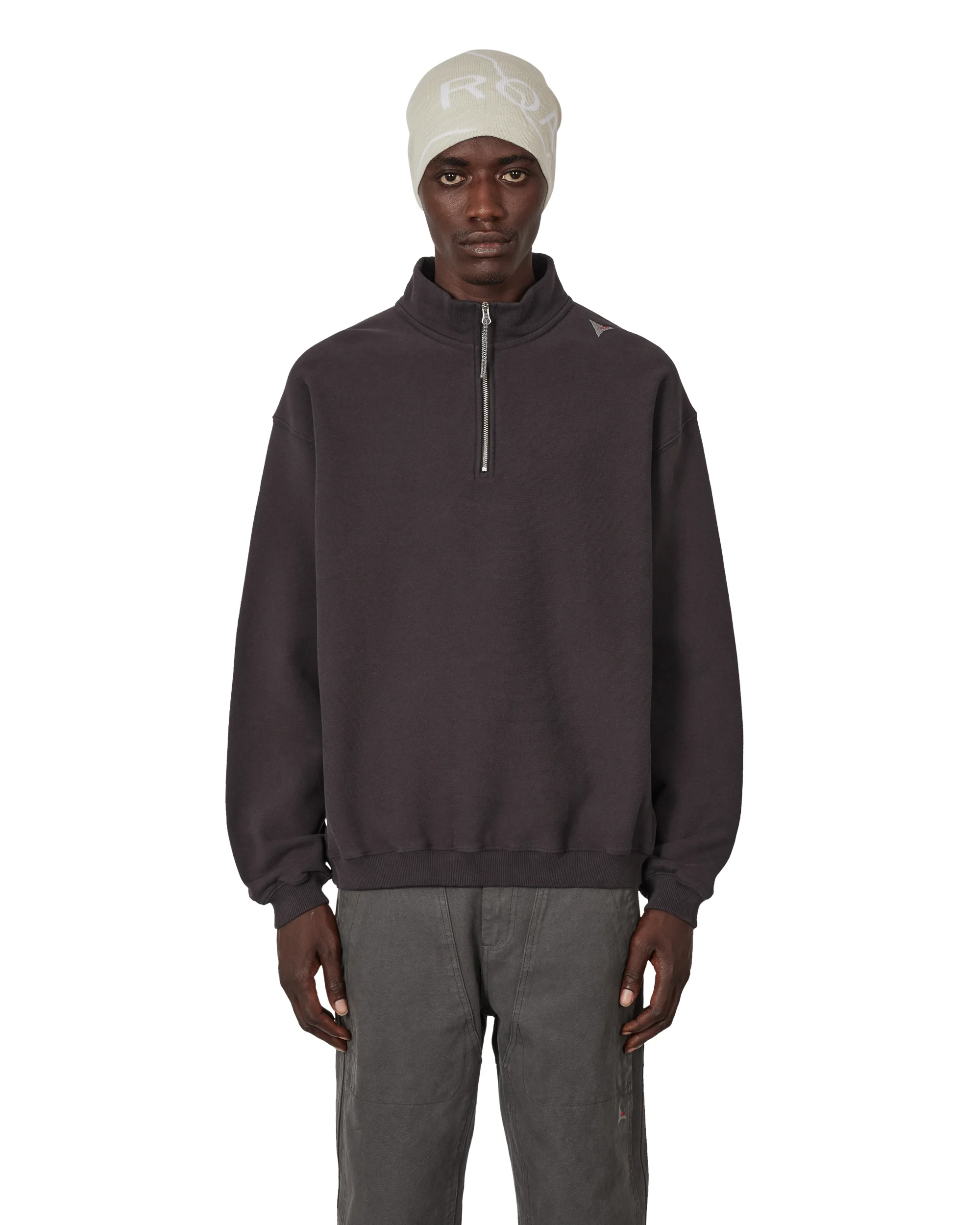 Logo Half Zip Sweater - 1