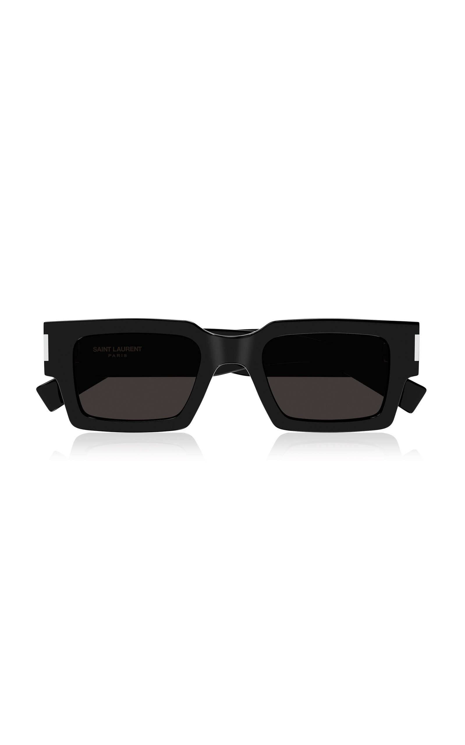 Square-Frame Acetate Sunglasses black - 1