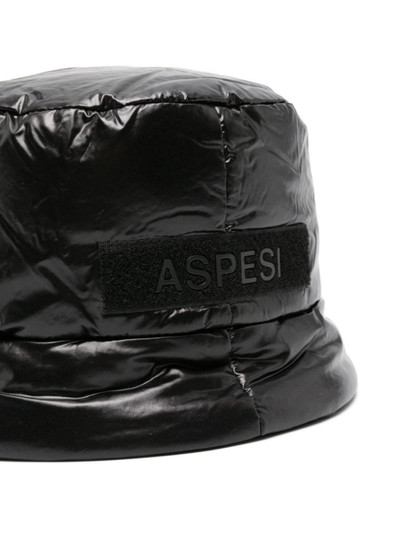 Aspesi logo-patch bucket hat outlook