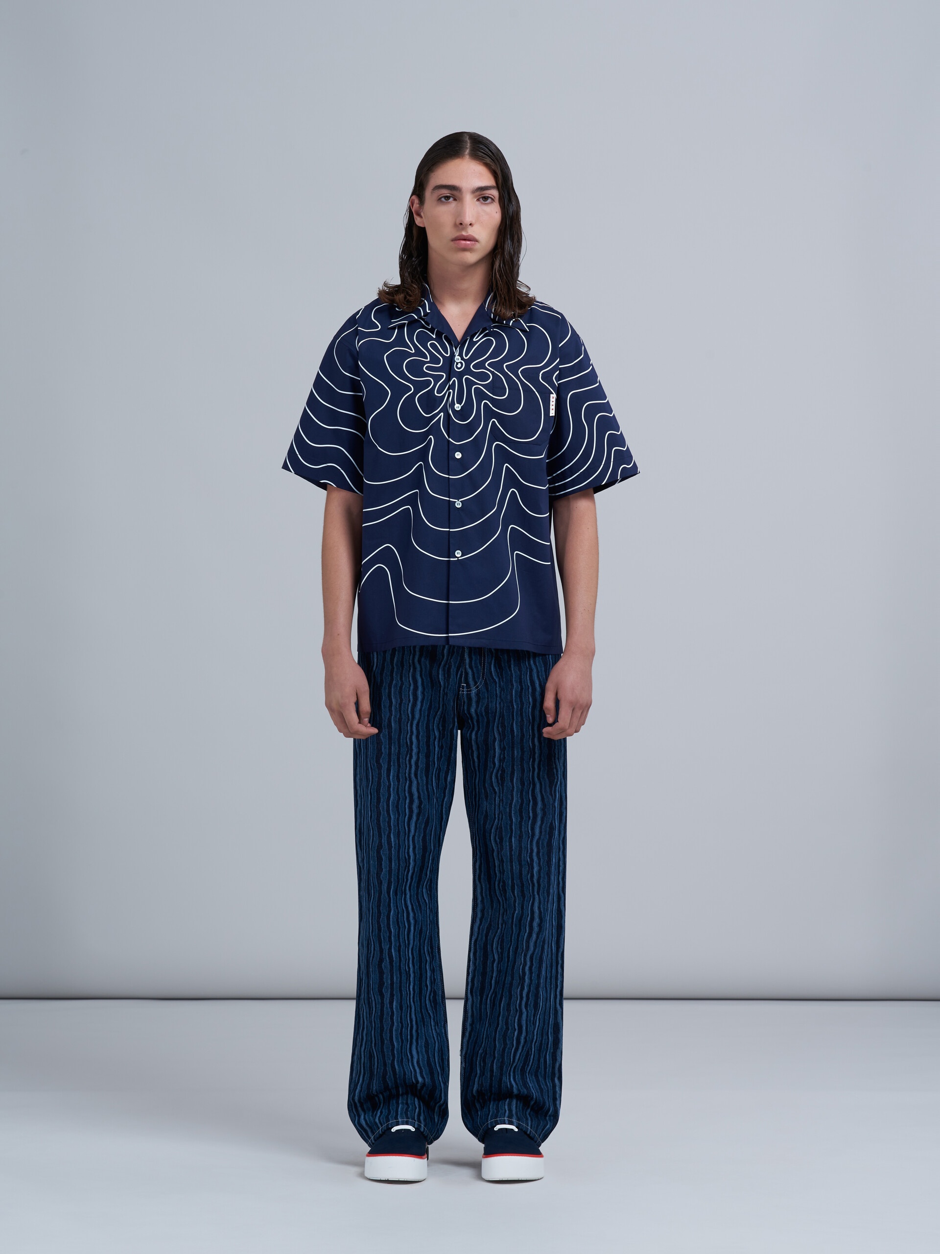 DEGRADÉ DENIM TROUSERS - 2