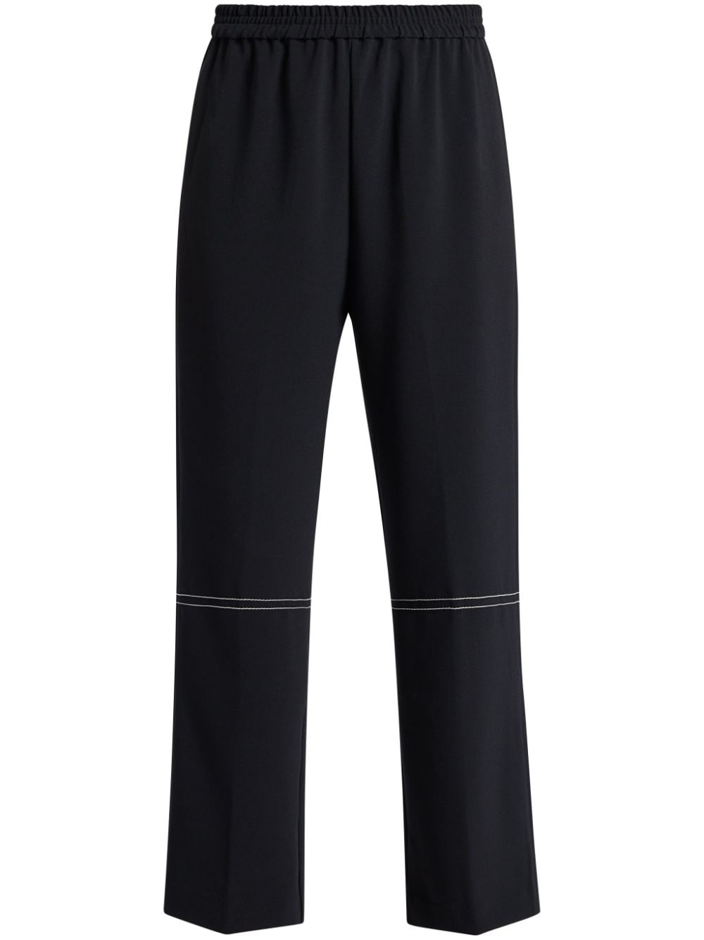 Vitesse contrast-stitch straight-leg trousers - 1