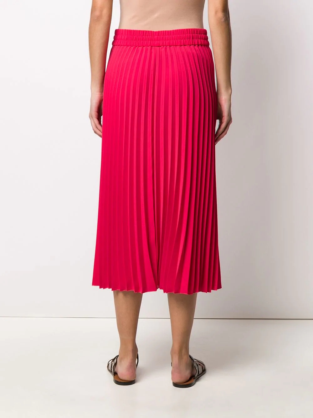 pleated midi skirt - 4