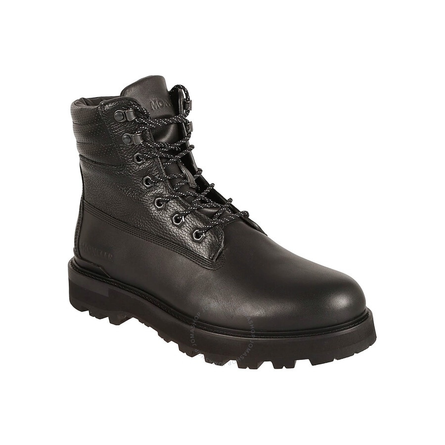 Moncler Peka Leather Lace-Up Boots - 2