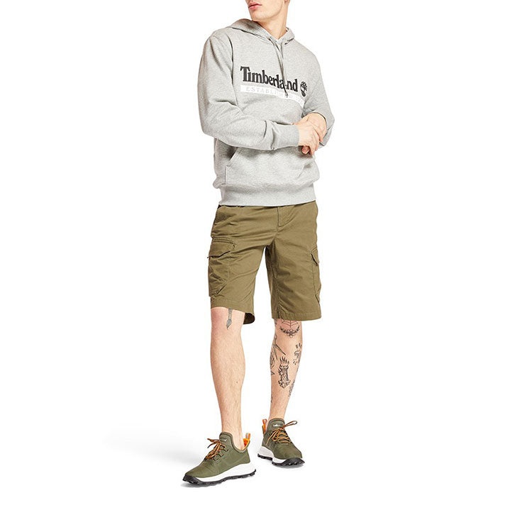 Timberland Logo Hoodie 'Grey' A22AF-V91 - 3
