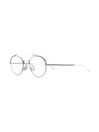 Thom Browne BLACK IRON & SILVER GLASSES outlook